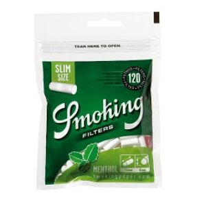 画像1: スモーキング　クラシック・スリム・メンソール・フィルター SMOKING FILTER MENTHOL SLIM (1)