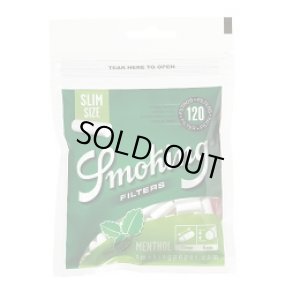 画像1: スモーキング　クラシック・スリム・メンソール・フィルター SMOKING FILTER MENTHOL SLIM (1)