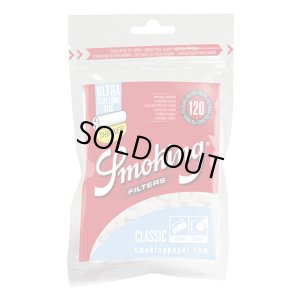 画像1: スモーキング　クラシック・ウルトラスリム・ロング・フィルタ SMOKING ULTRA SLIM LONG FILTERS (1)