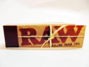 画像1: ロウ　ペーパーチップ RAW・ROLLING PAPER TIPS (1)