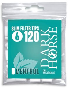 画像1: ダークホース　メンソールスリムフィルター Dark Horse Menthol Slim FILTERS (1)