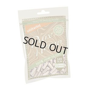 画像1: ピュアヘンプ・スリム・アンブリーチ・ヘンプ・フィルター PUREHEMP SLIM UNBLEACH HEMP FILTER   (1)