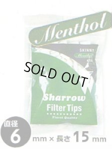 画像1: シャロウ　スリム・メンソール・フィルター Sharrow SLIM MENTHOL FILTERS (1)