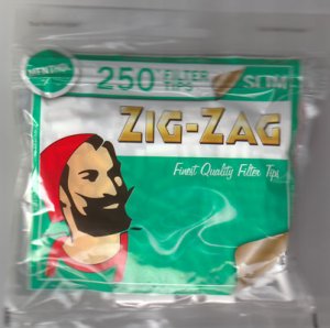 画像1: ジグザグ　スリムメンソールフィルター250 ZIG-ZAG SLIM MENTHOL FILTERS250 (1)