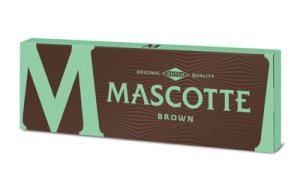 画像1: マスコット　レギュラー シングル ブラウン MASCOTTE BROWN PAPER (1)