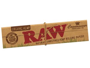 画像1: ロウ　オーガニック　kingsize＋チップス RAW・UNBLEACHD Organic Hemp Connoisseur king (1)