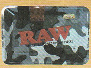 画像1: ロウ　メタルトレー　カモ　ミニ RAW (1)