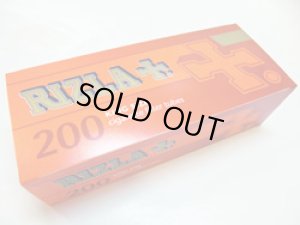 画像1: リズラ　フィルター付き　さや紙 RIZLA・KING SIZE Cigarette filter tubes 200 (1)