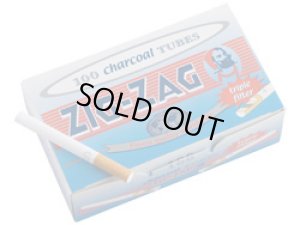 画像1: ジグザグ　チャコールフィルター付き　さや紙 ZIG-ZAG charcoal 100 (1)