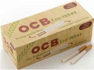 画像1: OCB ナチュラルチューブ　ヘンプさや紙 OCB　HEMP King Size Eco TUBE 250 (1)