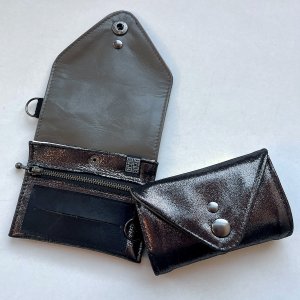 画像1: 惡匠　mini 巻きタバコケース ブラックシルバー 惡匠WARUDAKUMI手巻きたばこ用　シャグポーチ (1)