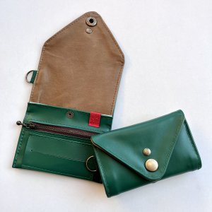 画像1: 惡匠　 mini 巻きタバコケース -  ELITE グリーン 惡匠WARUDAKUMI手巻きたばこ用　シャグポーチ (1)