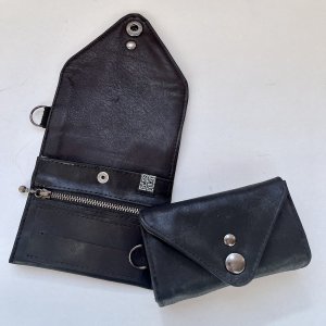 画像1: 惡匠　 mini 巻きタバコケース - MOSTRO ブラック 惡匠WARUDAKUMI手巻きたばこ用　シャグポーチ (1)