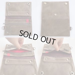 画像2: 惡匠　regular 巻きタバコケース - MOSTRO アンティークブラウン 惡匠WARUDAKUMI手巻きたばこ用　シャグポーチ (2)