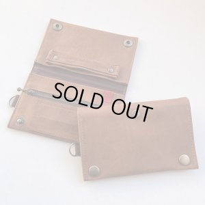 画像1: 惡匠　regular 巻きタバコケース - MOSTRO ライトブラウン 惡匠WARUDAKUMI手巻きたばこ用　シャグポーチ (1)