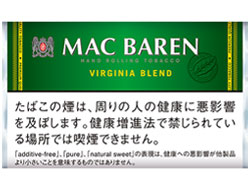 マックバレン・ヴァージニアブレンドMAC BAREN VIRGINIA BLEND